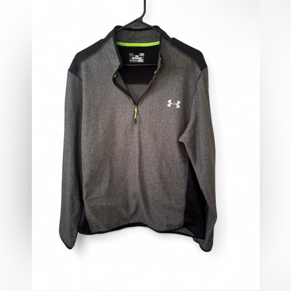 LG Men's Gray and Black Performance Jacket